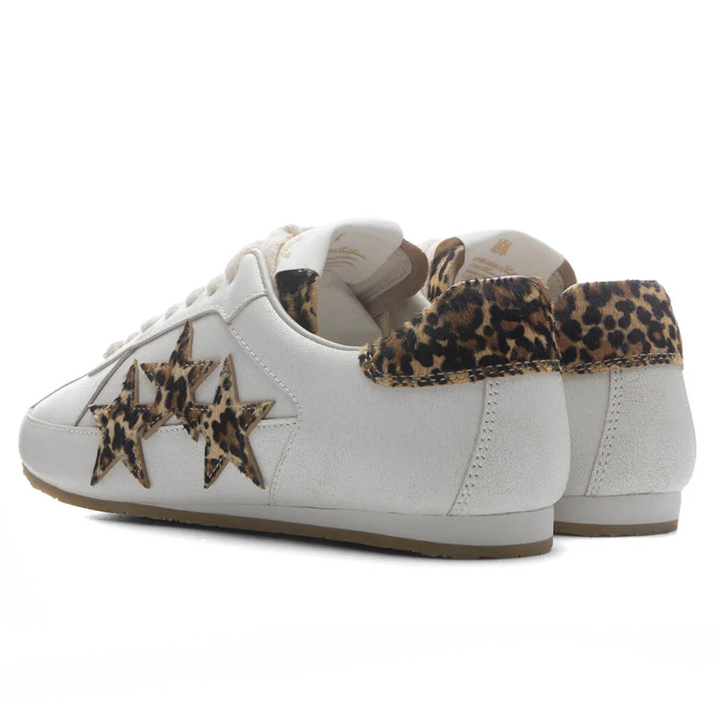 Womens Leopard Pacific Flat Alabaster