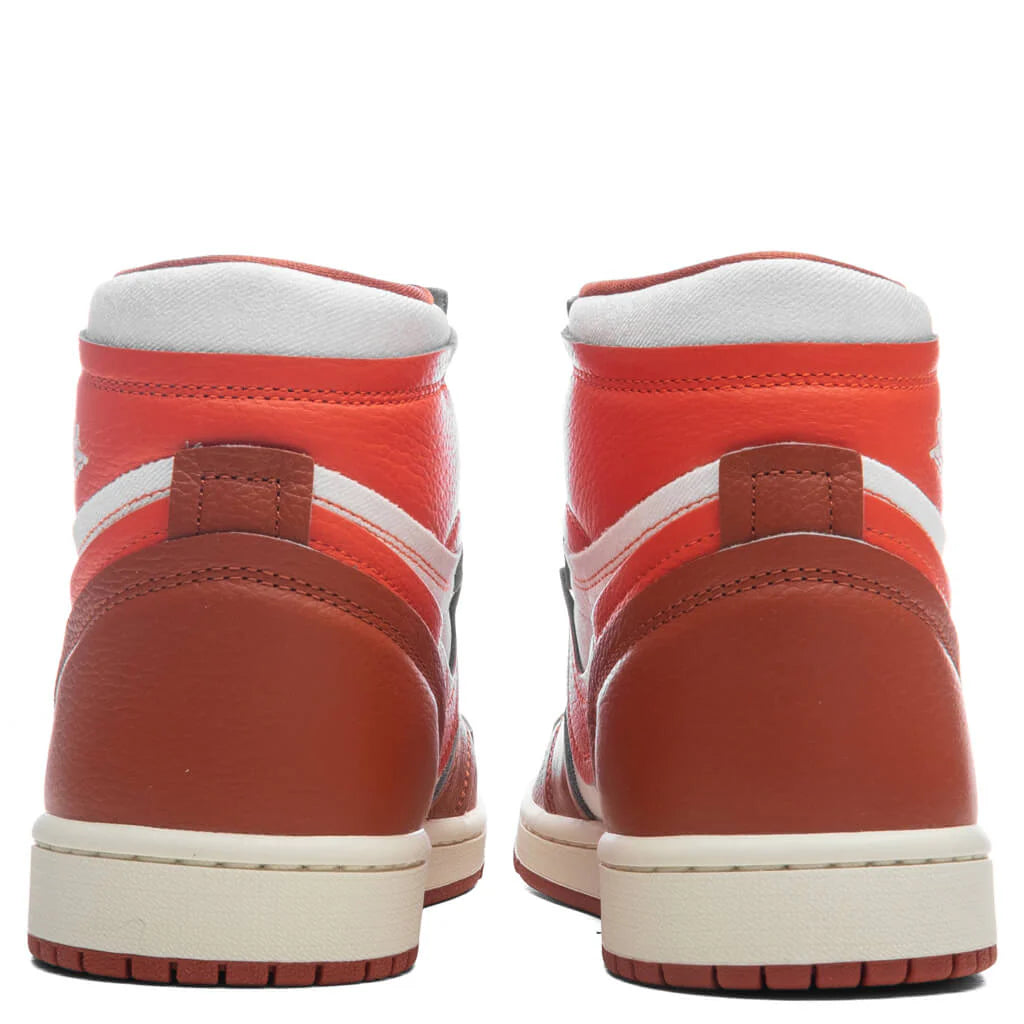 Womens Air Jordan 1 High MM Desert Orange Sail Brilliant Orange