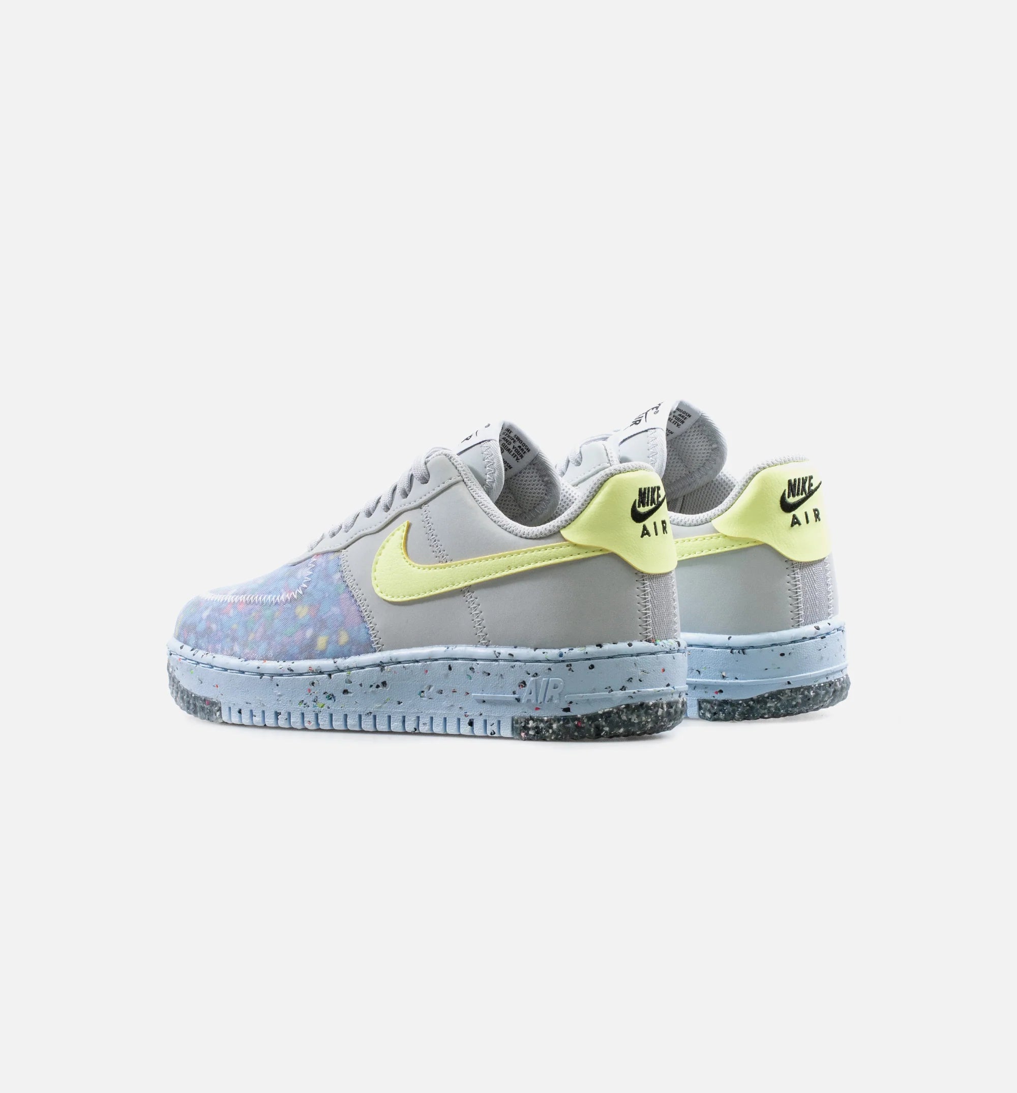 Air Force 1 Crater Space Hippie Womens Lifestyle Shoe Volt Blue Grey