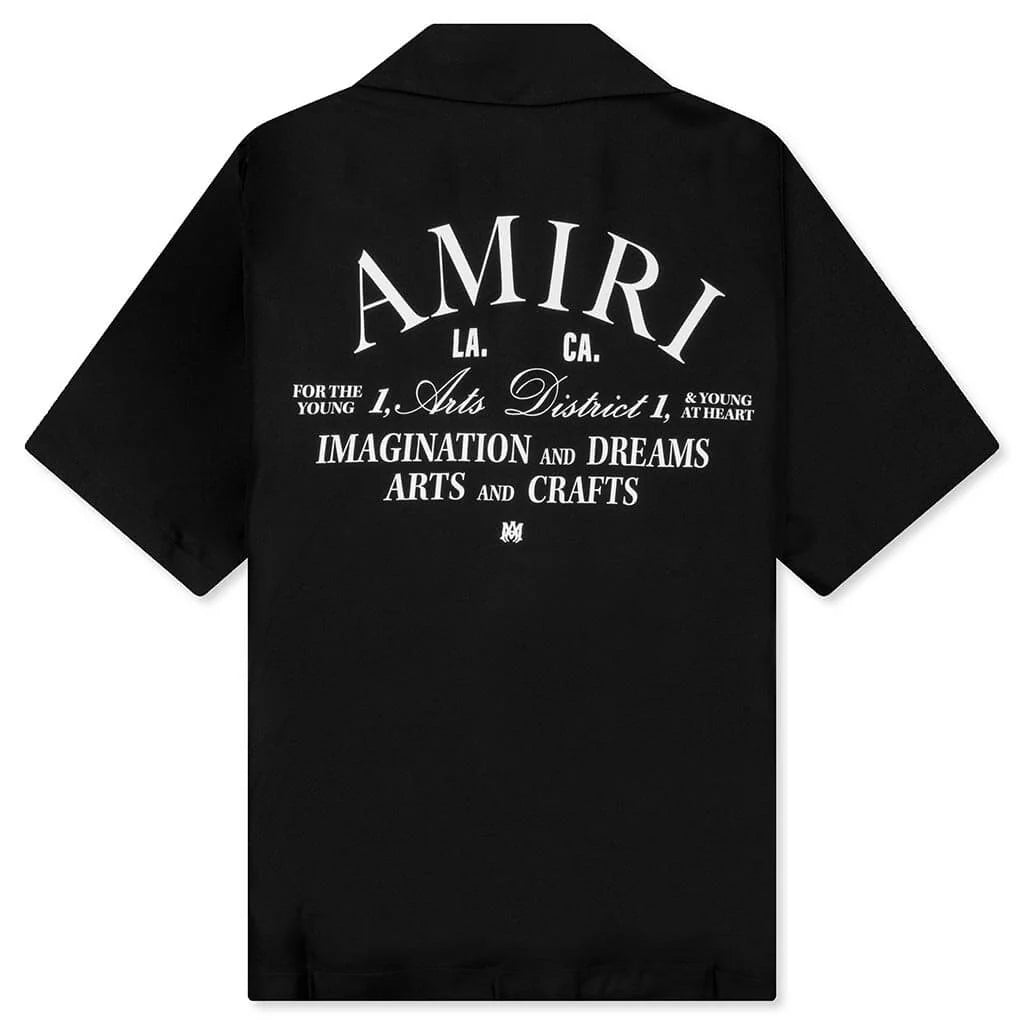 Arts District Silk Shirt Black