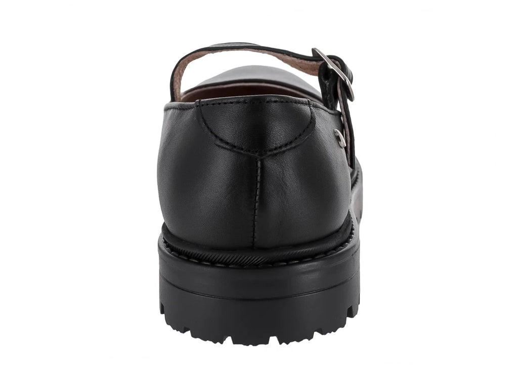 Zapatos Escolares Elefante Negro para Niña