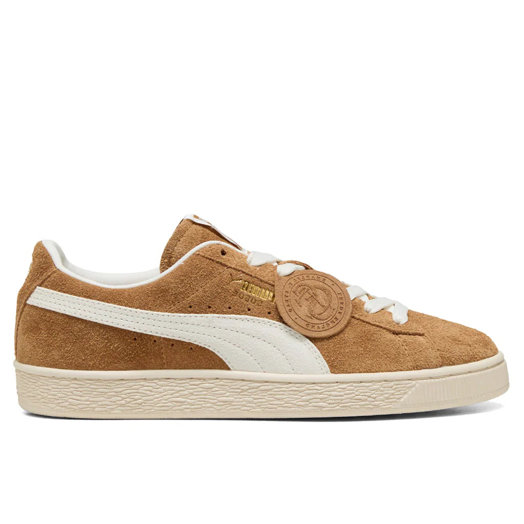Suede Charles F Stead V Honey Butter White