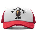 College Mesh Cap Red