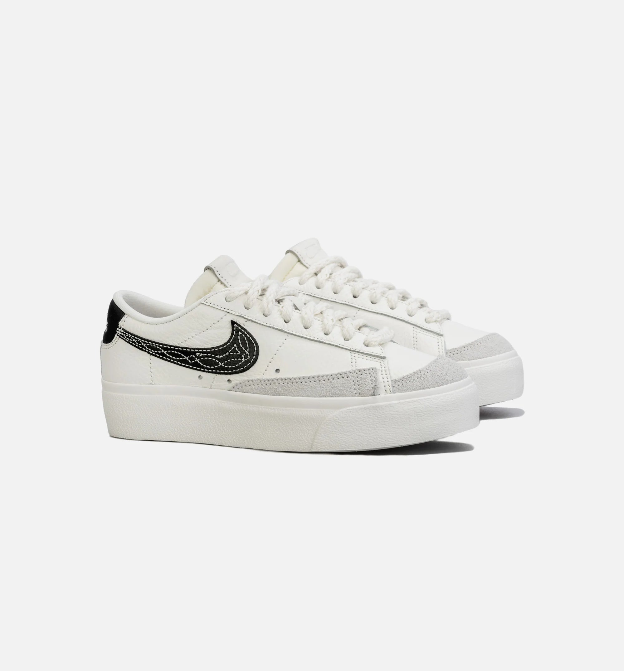 Blazer Low Platform Womens Lifestyle Shoe White Black