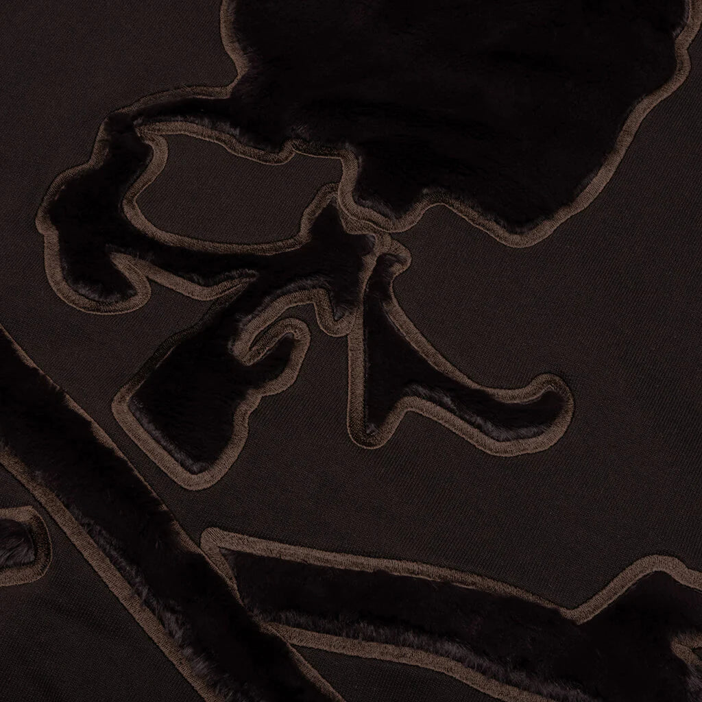 Logo Hoodie Dark Brown