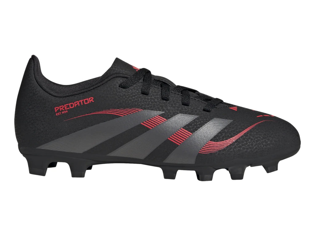 Tenis Adidas Predator Club Firm Negros para Niño
