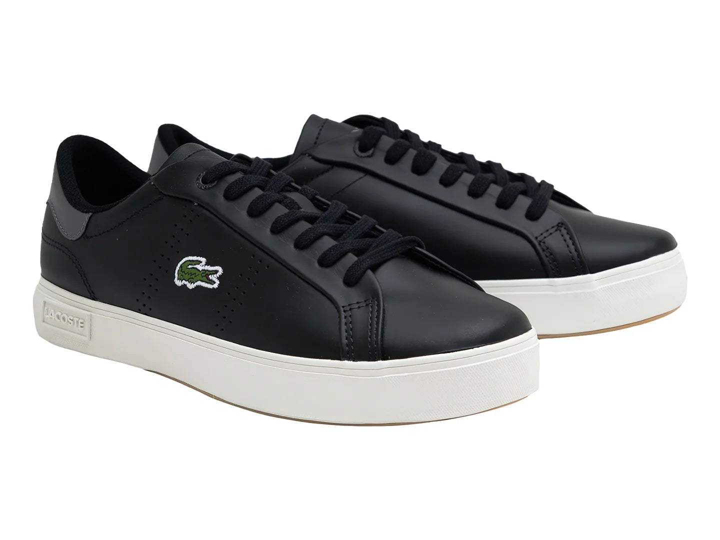 Tenis Lacoste Powercourt Negro para Hombre