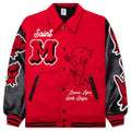 Saint Michael Devil Varsity Jacket Red