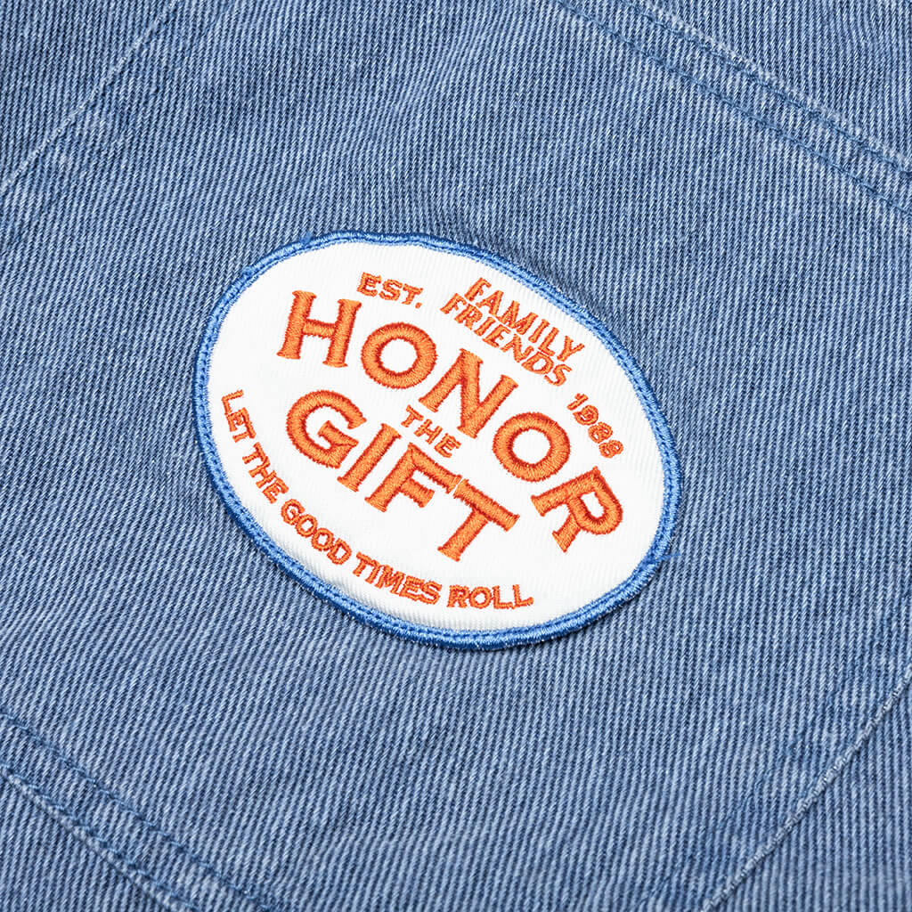 Twill Carpenter Short Blue