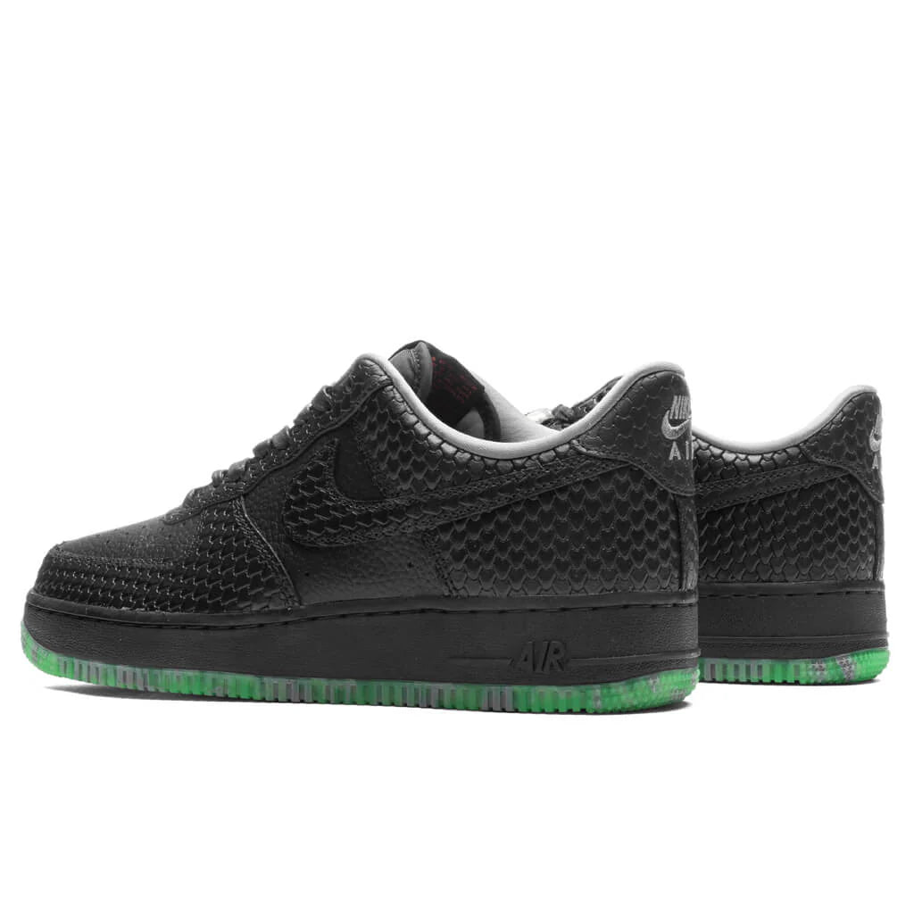 Air Force 1 07 PRM Halloween Black Smoke Grey Campfire Orange