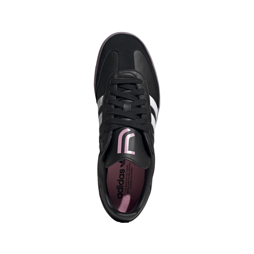 adidas Samba Juventus IN Mens Soccer Shoes Black White Pink