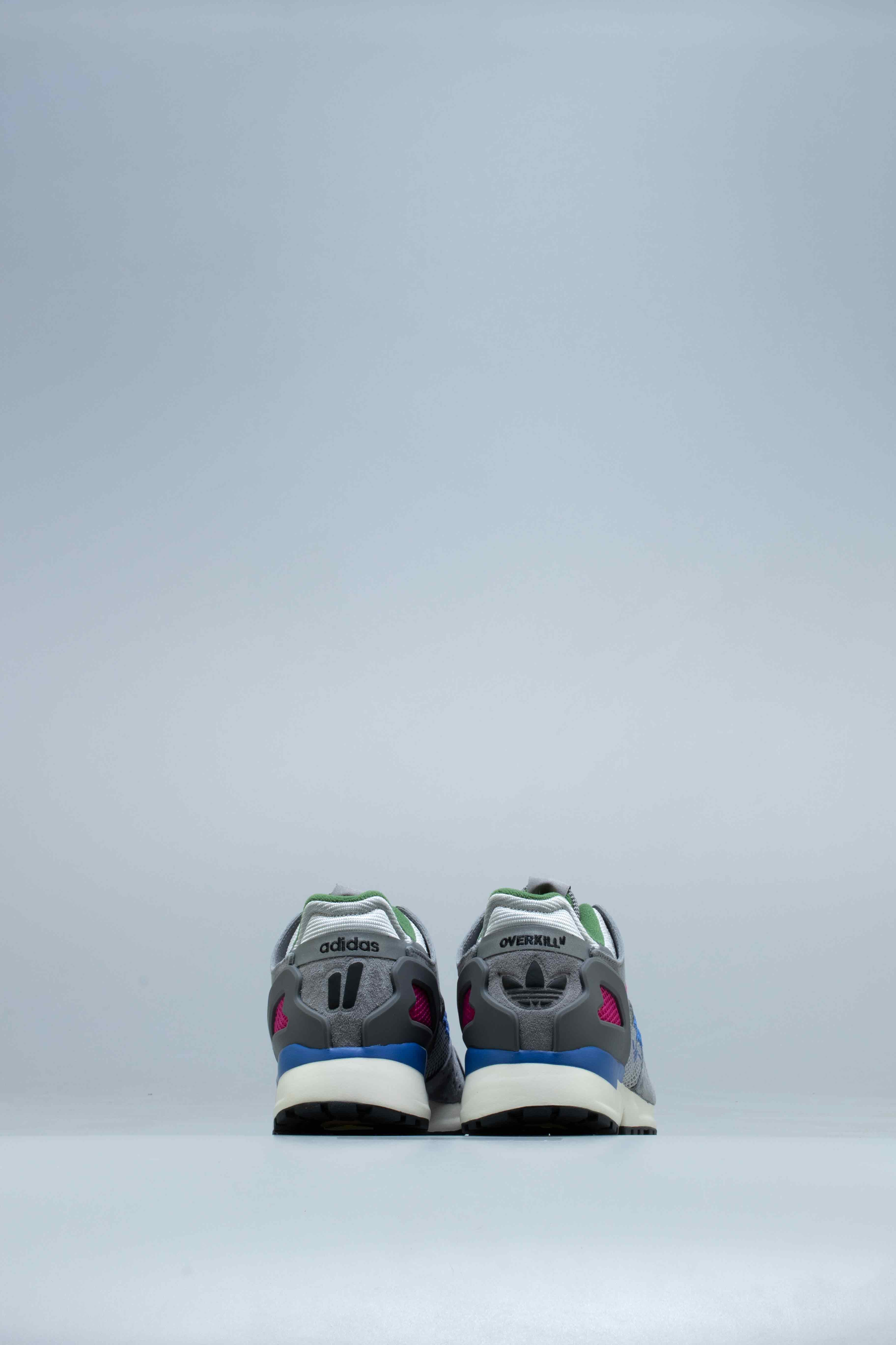 Overkill X adidas ZX10000C Game Overkill Mens Shoes Grey Red