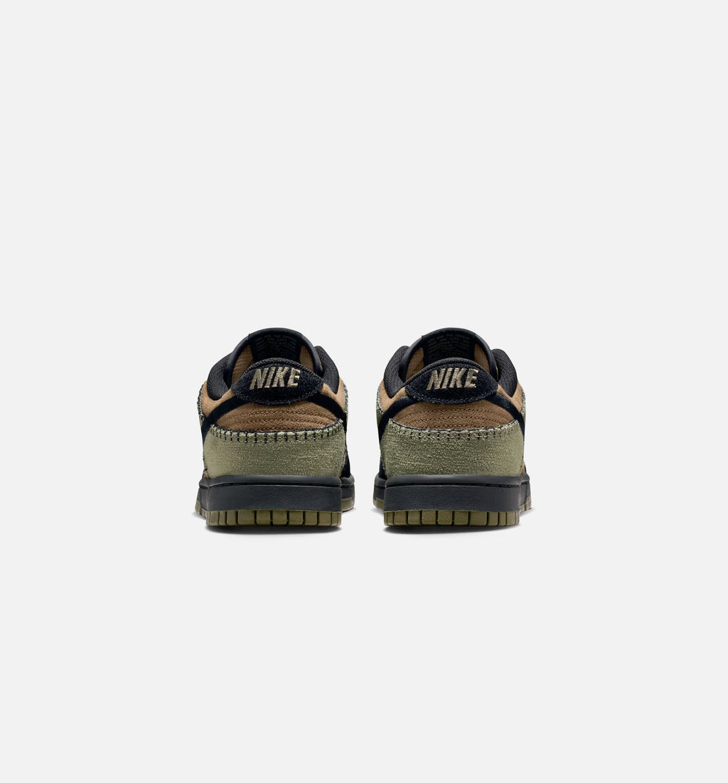 Dunk Low Retro Camo Olive Mens Lifestyle Shoe Brown Kelp Black Medium Olive