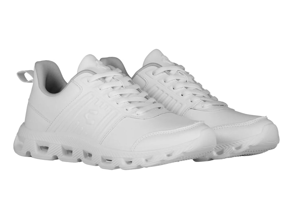 Tenis Charly Light Sport Blanco y Gris para Mujer