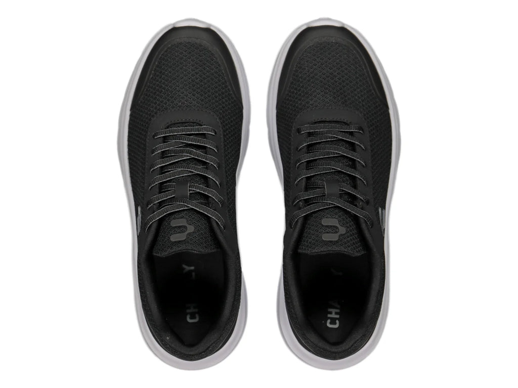 Tenis Charly Road Casual Negro y Blanco para Hombre