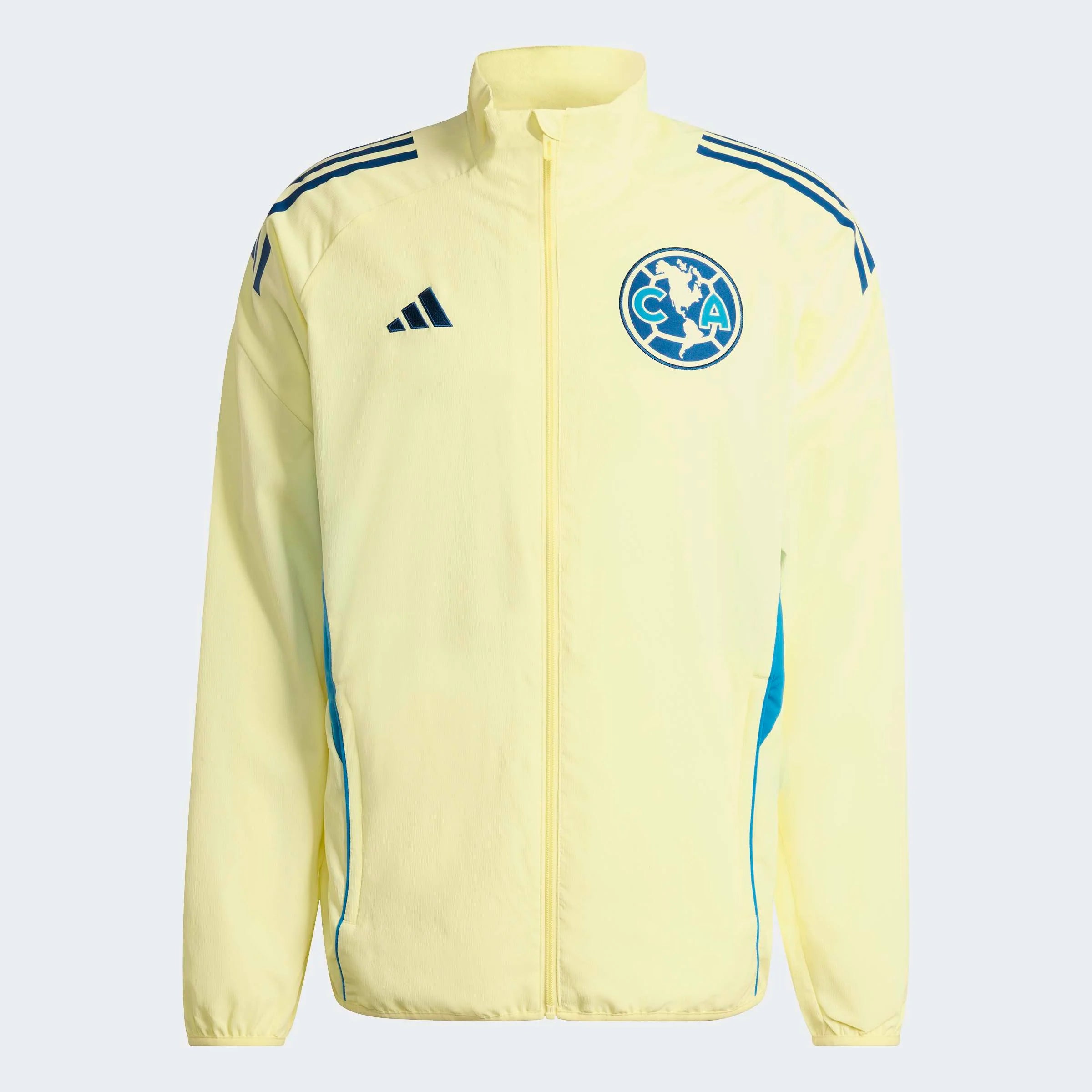 adidas Club America 25 26 Tiro25 Competition Presentation Mens Soccer Jacket Yellow