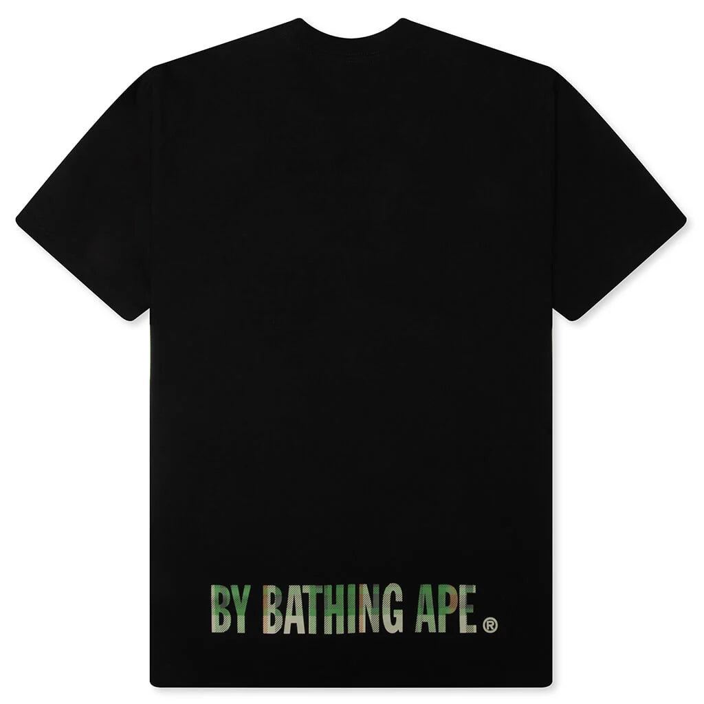 BAPE Check Ape Face Tee Black Green