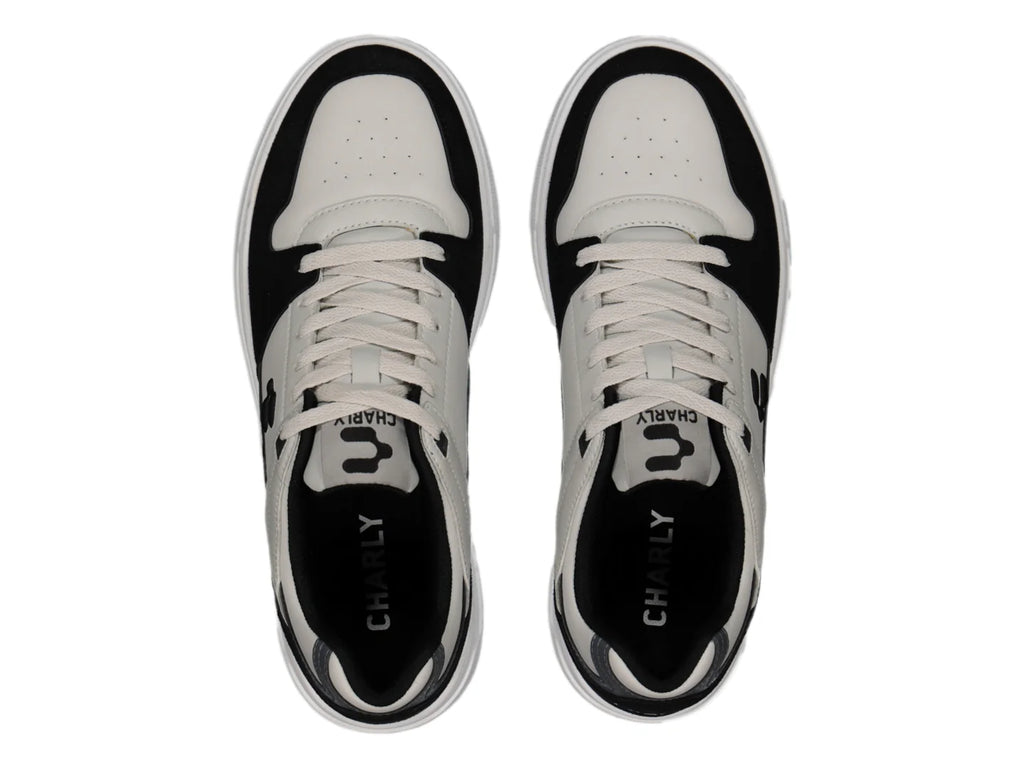 Tenis Charly Gris y Negro para Hombre