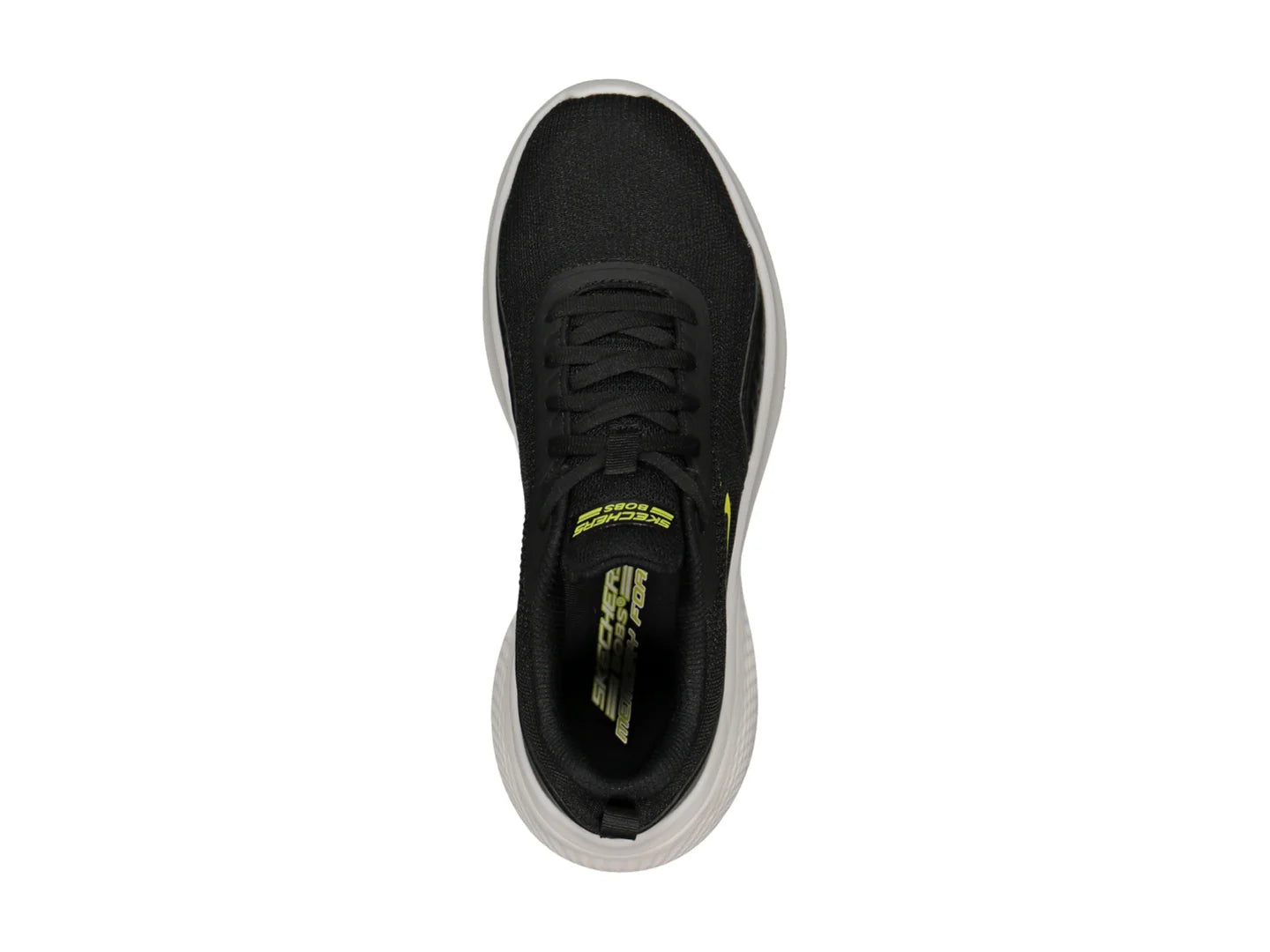 Tenis Skechers BOBS Infinity Negro y Blanco para Mujer