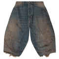 Acid Rain Short Blue Denim