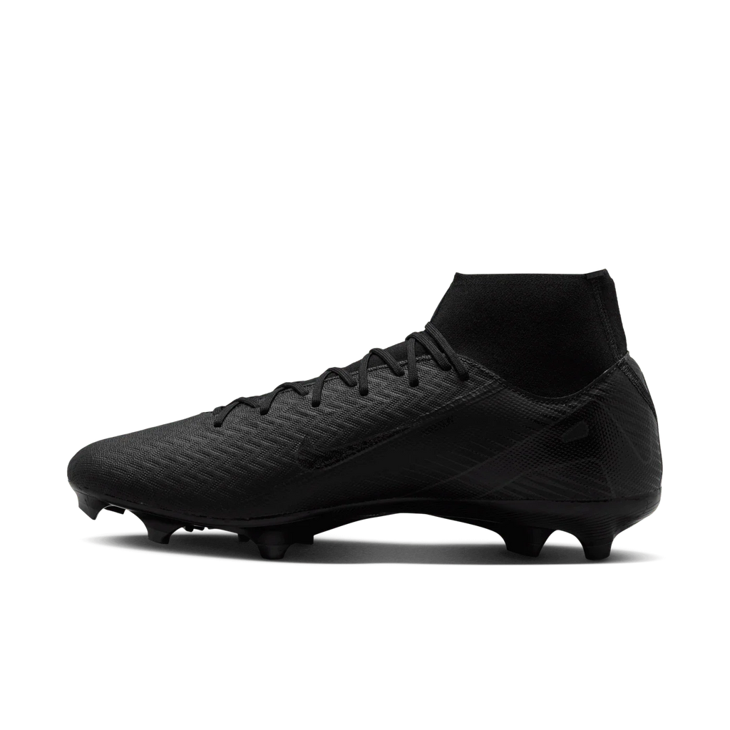 Nike Zoom Mercurial Superfly 10 Academy FG MG Multi Ground Soccer Cleats Black