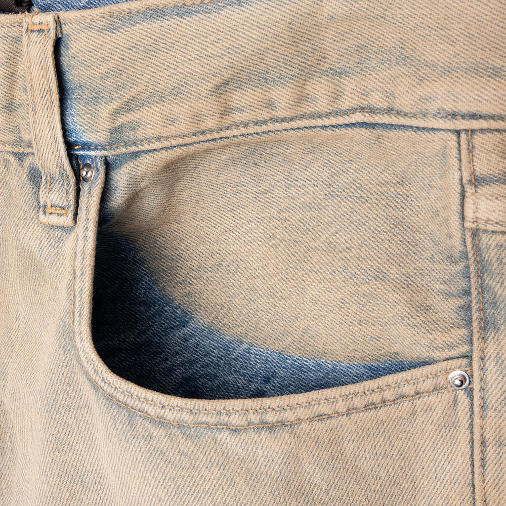 Washed Baggy Jean Indigo Desert