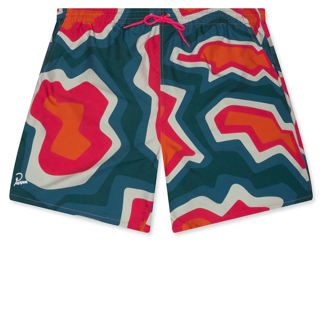 Gem Stones Swim Shorts Pink