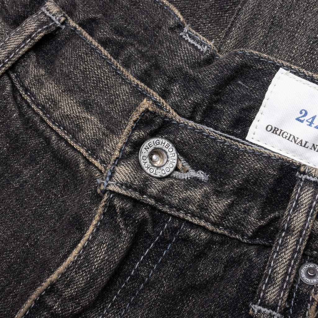 Savage Denim DP Basic Pants Black
