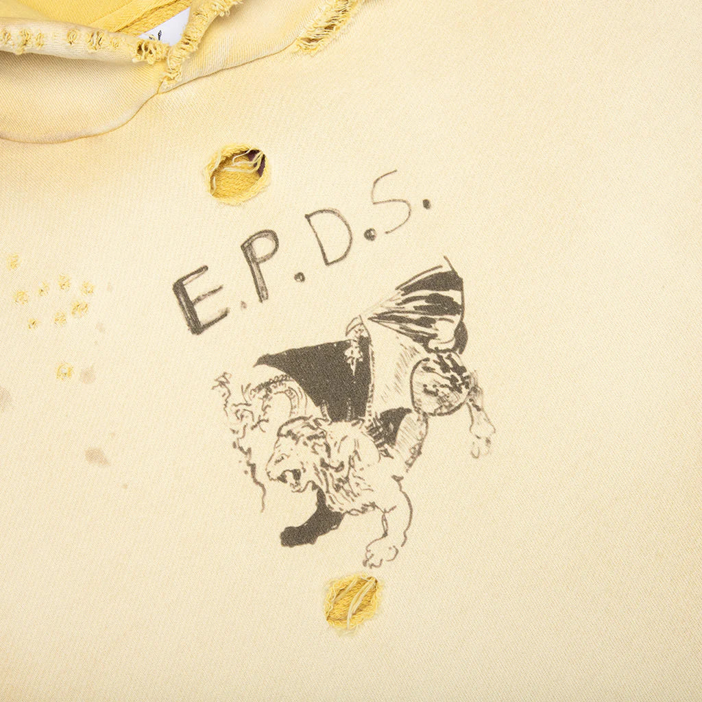 Epds Hooded Sweatshirt Yellow