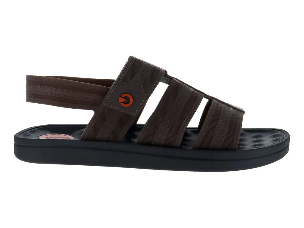Sandalias Cartago Negro Marrón Gris para Hombre