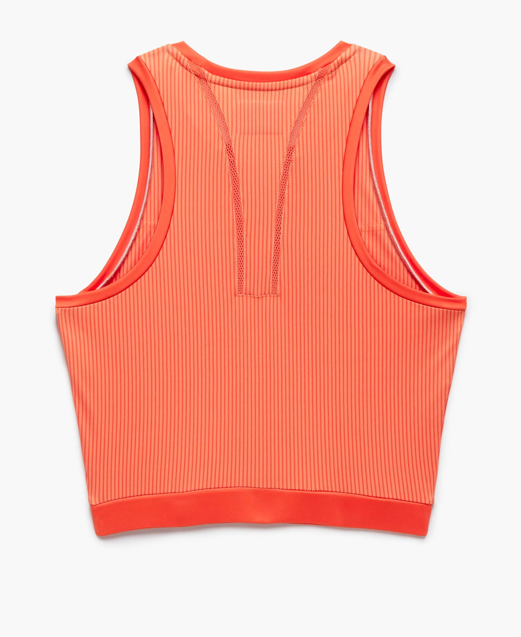 ISO GLOW RIBBED CROPPED TOURNAMENT TANK