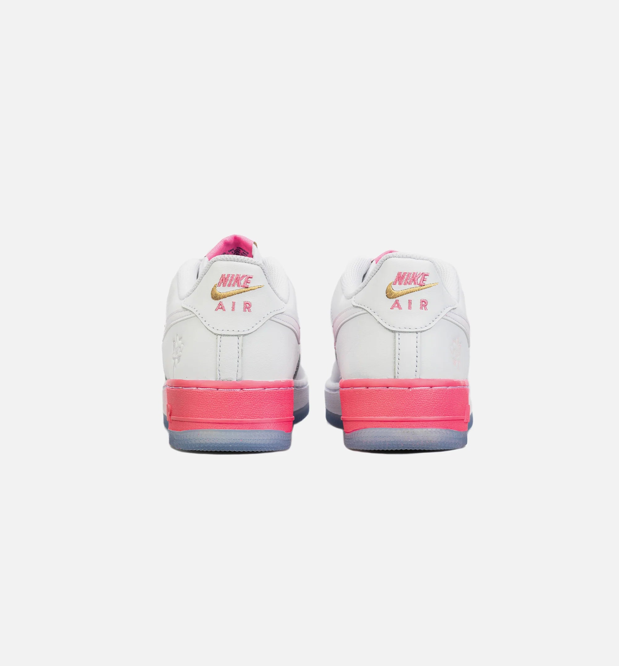 Air Force 1 Low Lotus Flower Grade School Lifestyle Shoe White Pink