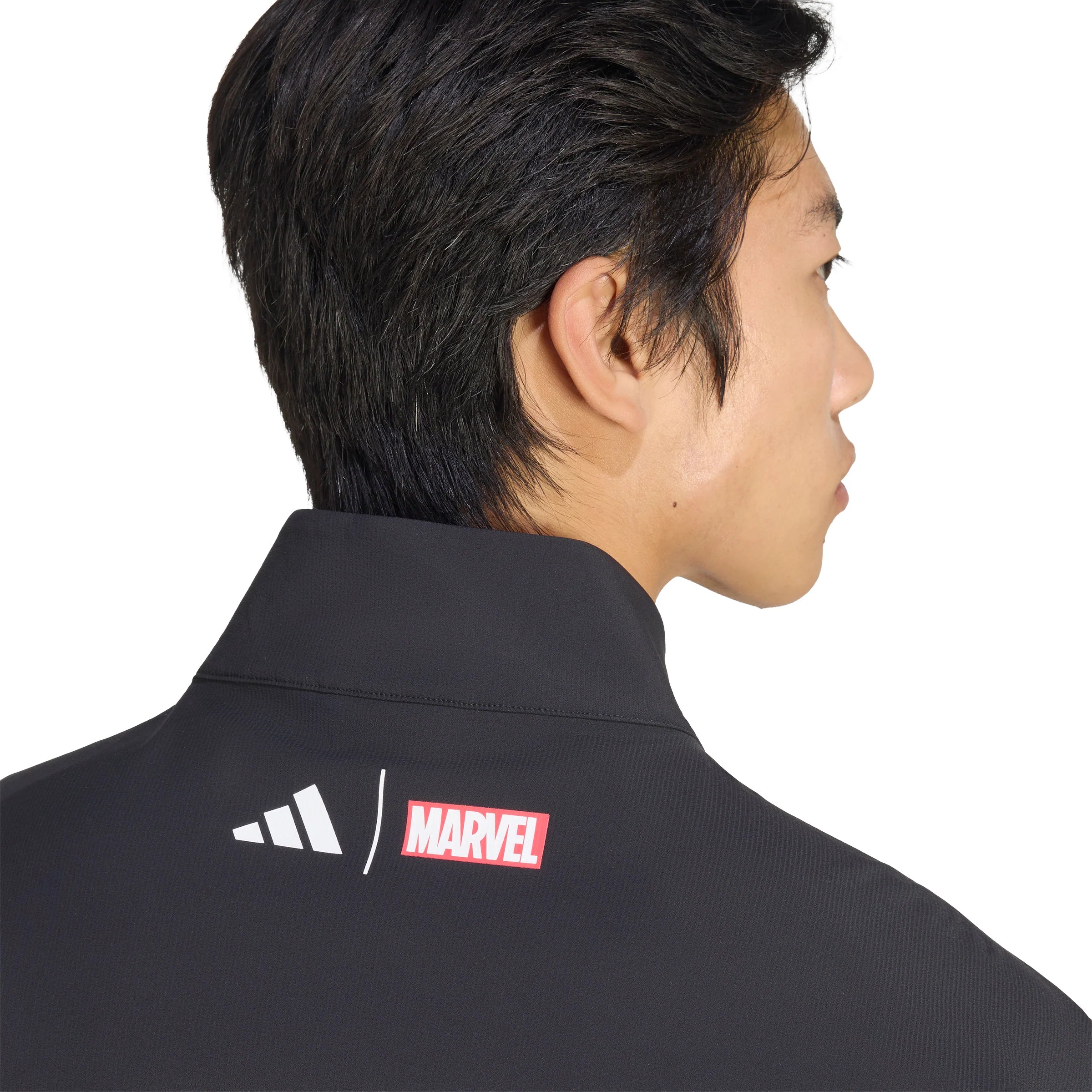 adidas Real Madrid Avengers ZNE Anthem Mens Soccer Jacket Black