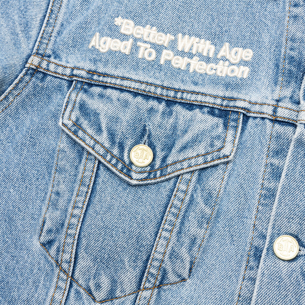 Portrait Denim Jacket Multi