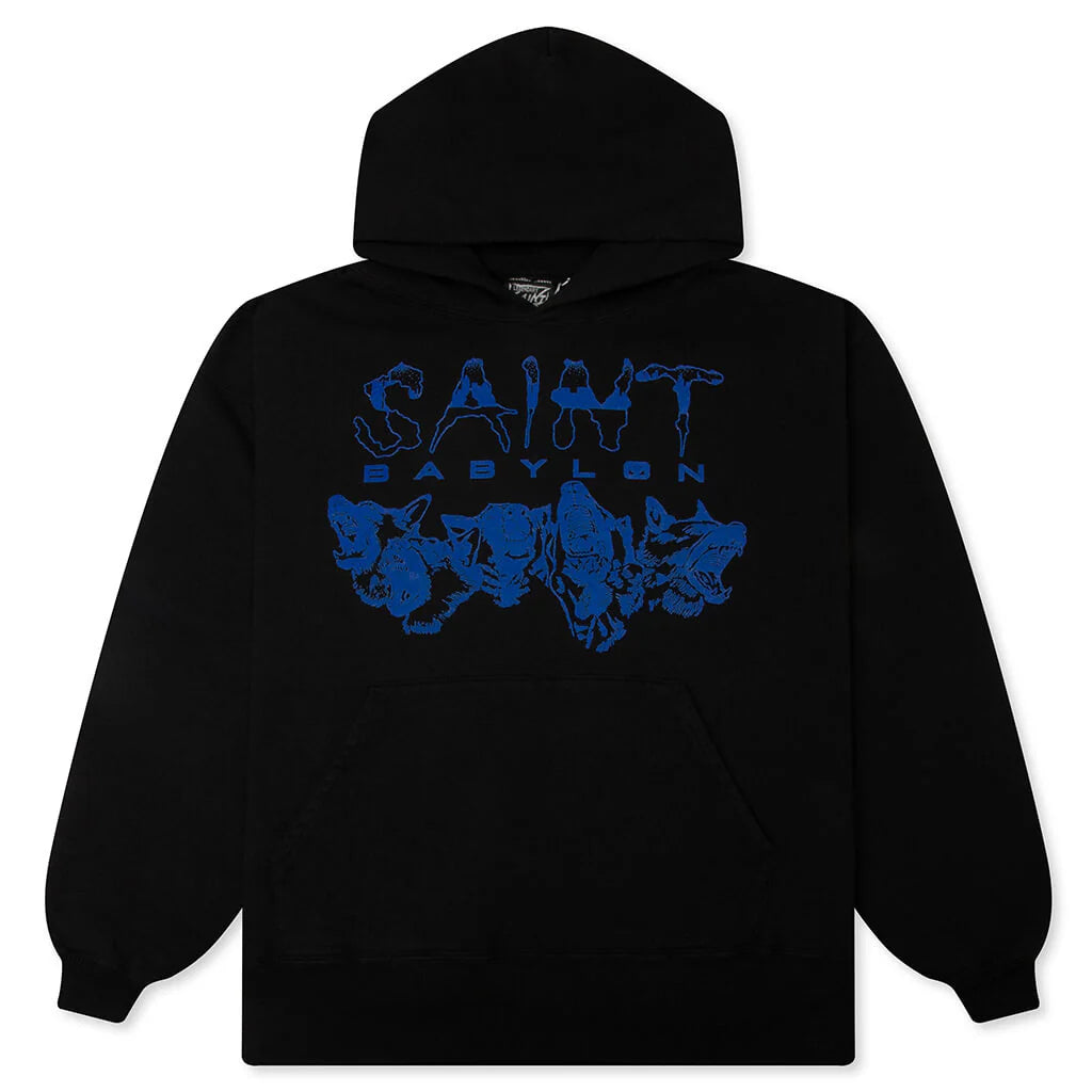 Saint M6 x Babylon Triple 6x Dog Hoodie Black