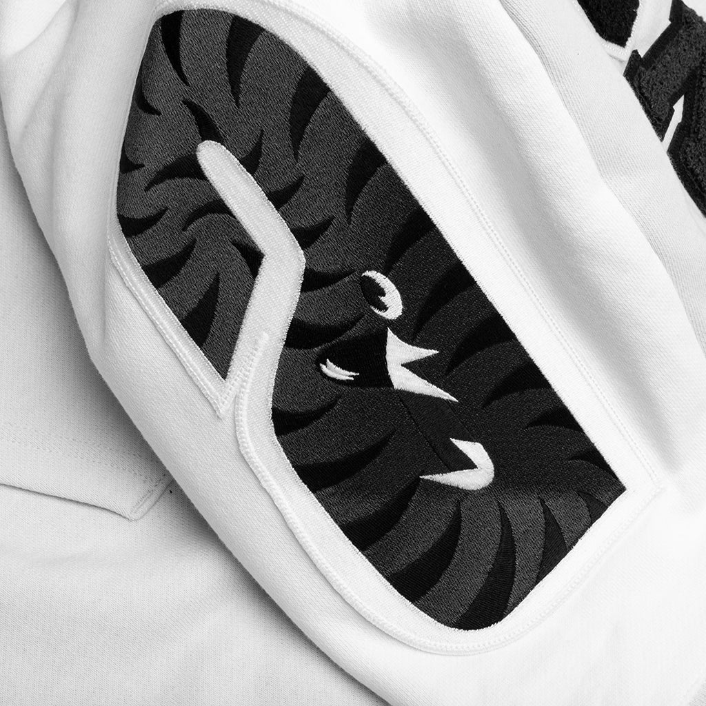 Shark Full Zip Hoodie 1 Gray