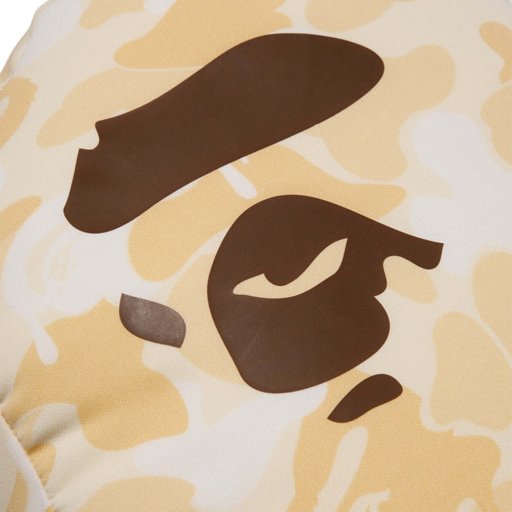 Valentine Chocolate Camo Ape Head Cushion Ivory