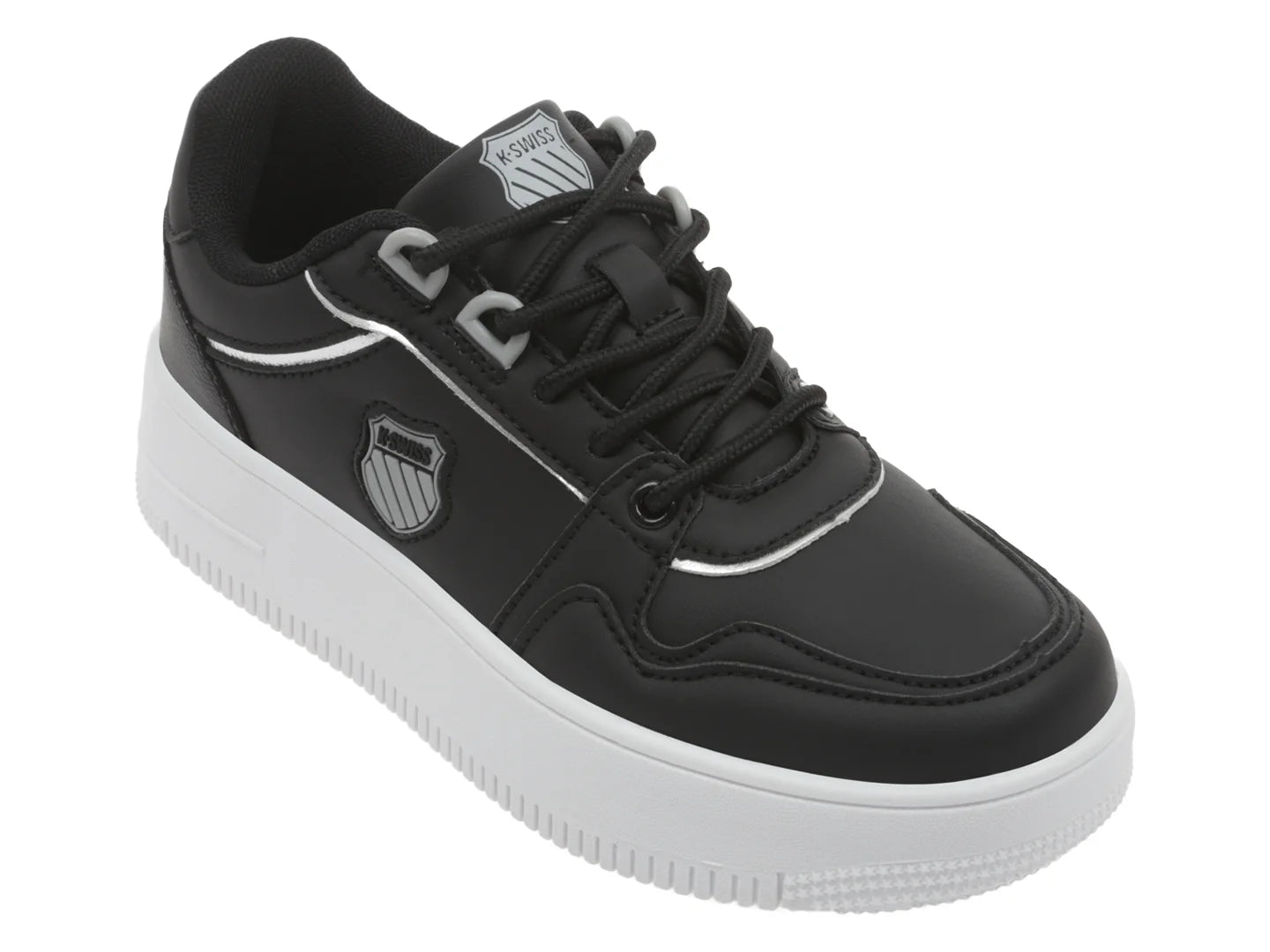 Tenis K SWISS Calm Negro y Blanco para Mujer