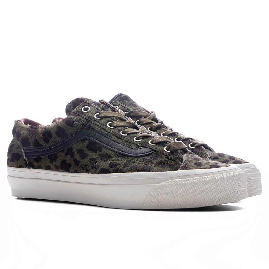 Premium LX Old Skool 36 Cheetah Olive