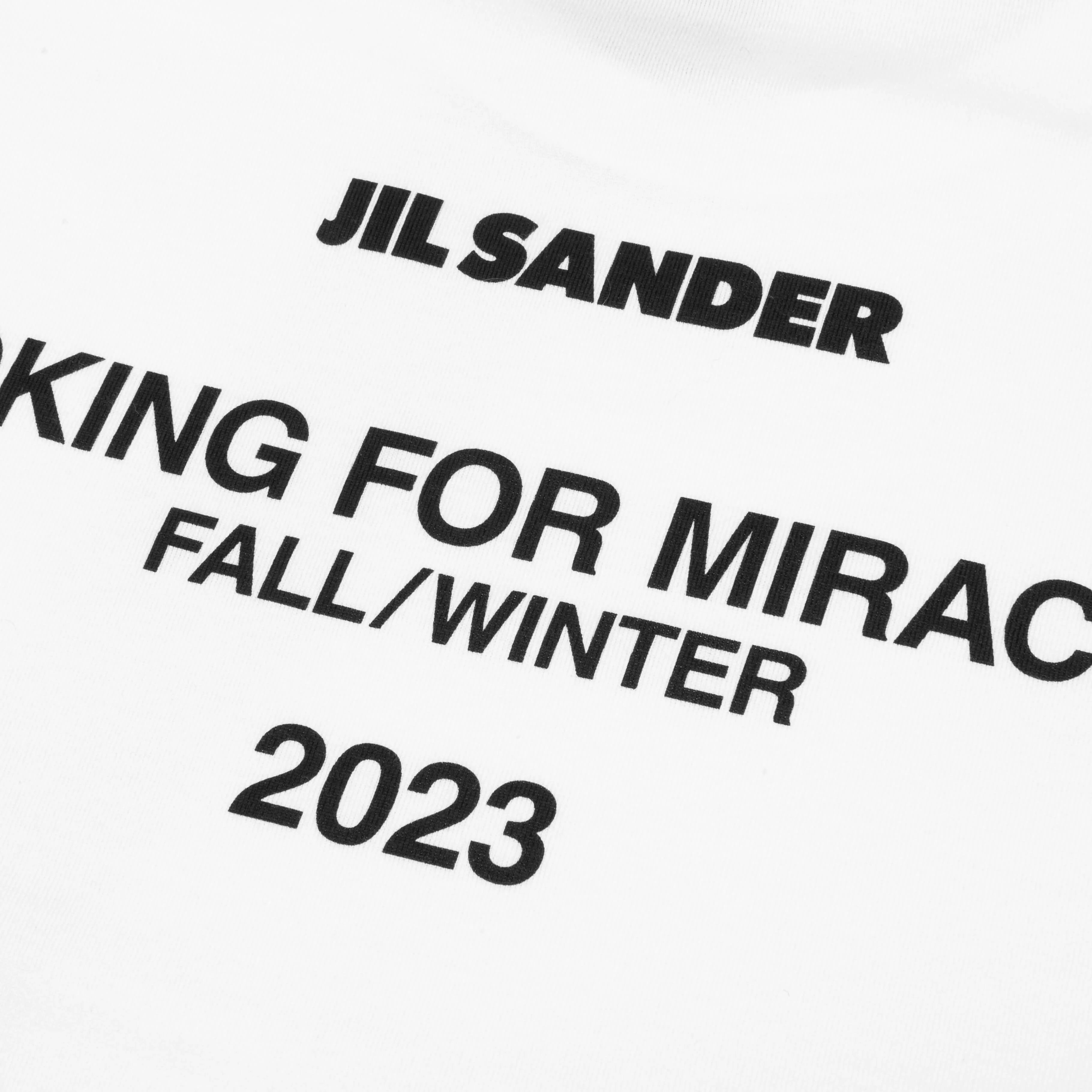 Looking for Miracles Layered Sweater With T Shirt Open White