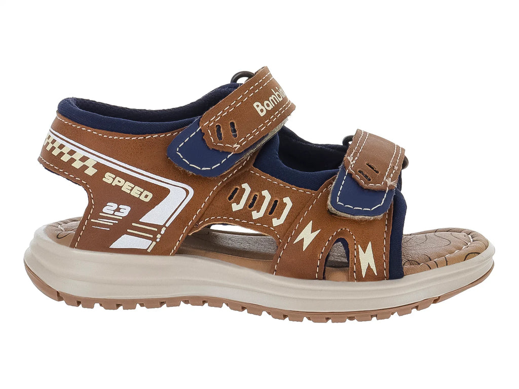Sandalias Teen Bambino Café Marino para Niño