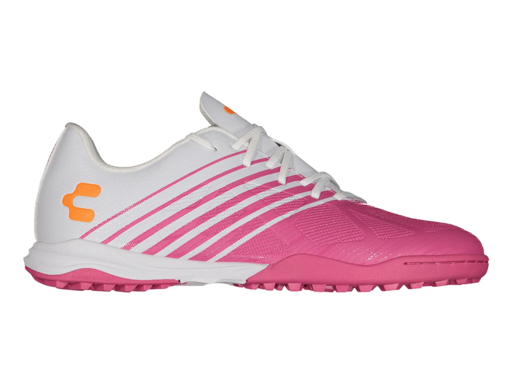 Tenis de Fútbol Charly Blanco y Rosa para Hombre