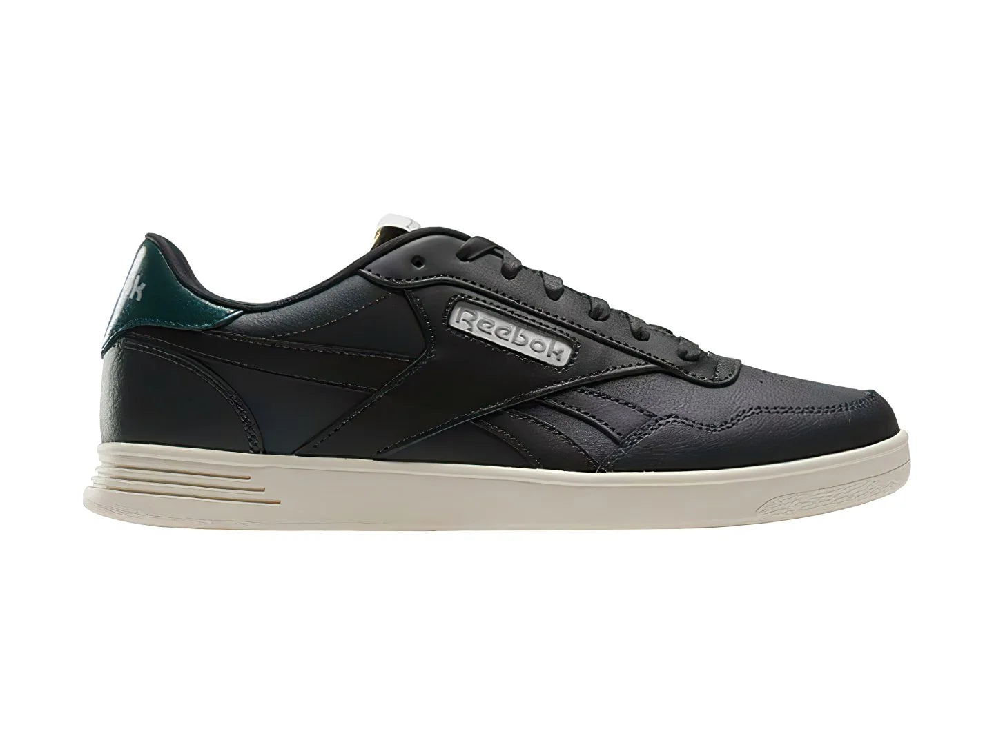 Tenis Reebok Court Advance Gris y Verde para Hombre