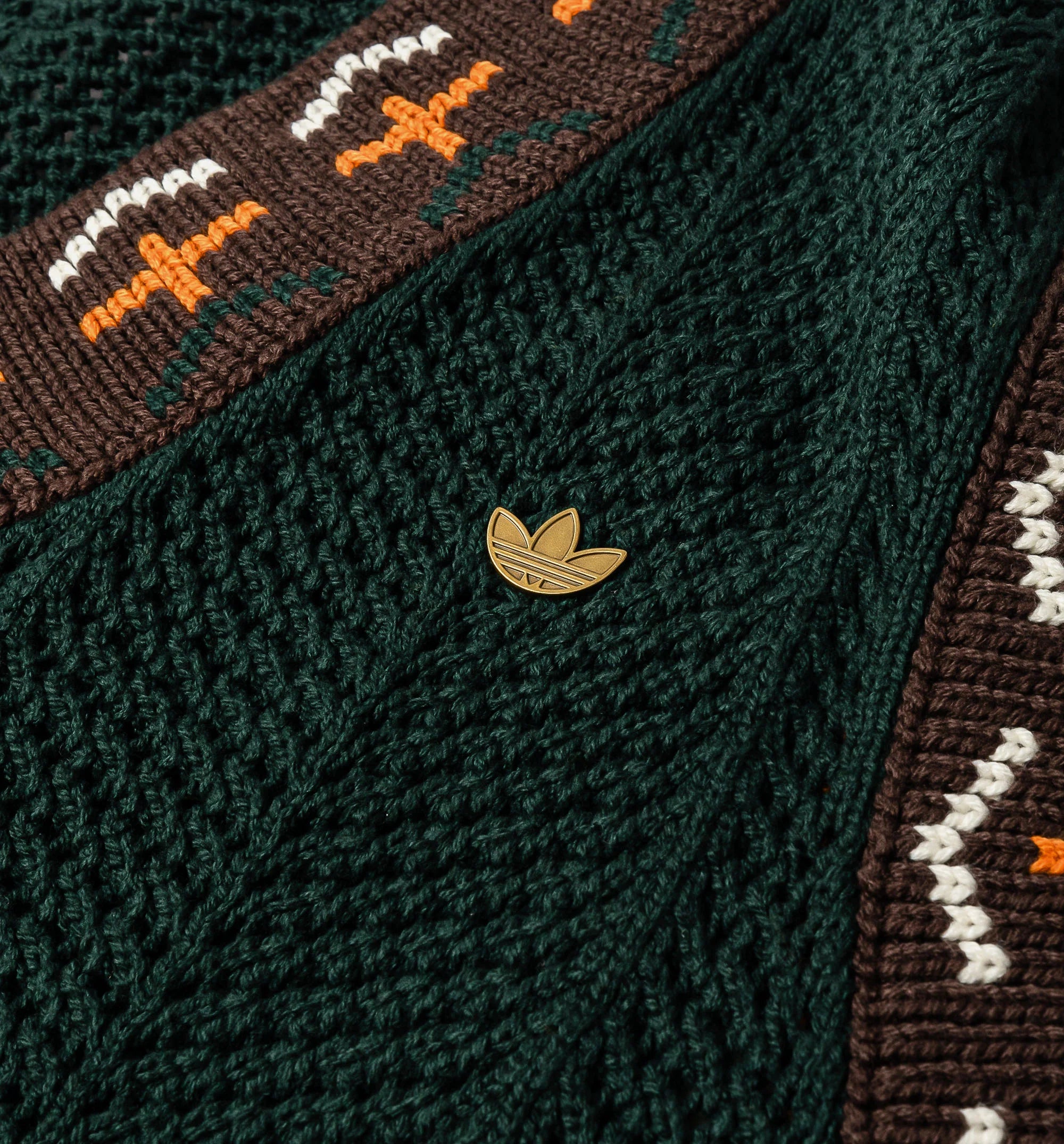 Clot x Adidas Knitted Womens Vest Green Night