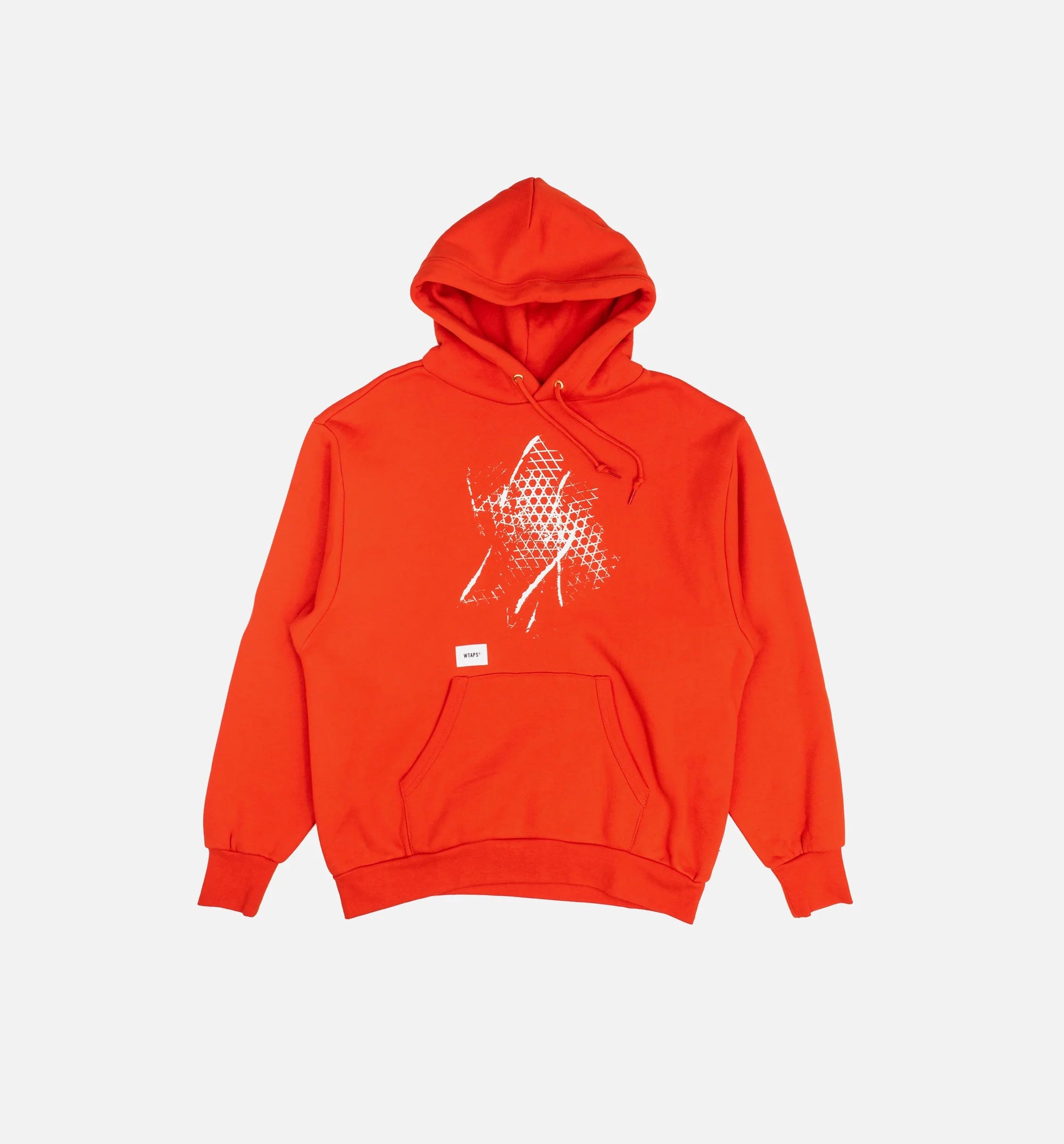Vans x WTAPS Pullover Mens Hoodie Orange White