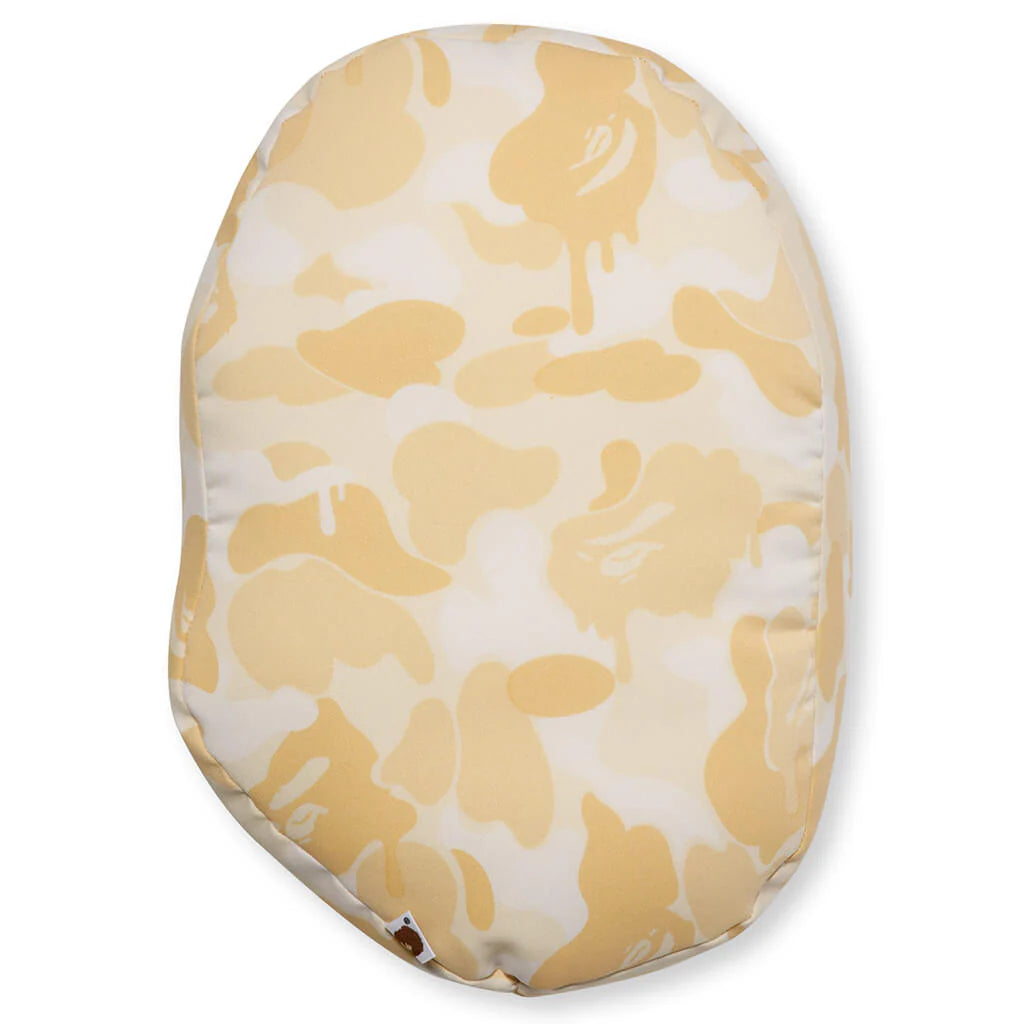 Valentine Chocolate Camo Ape Head Cushion Ivory