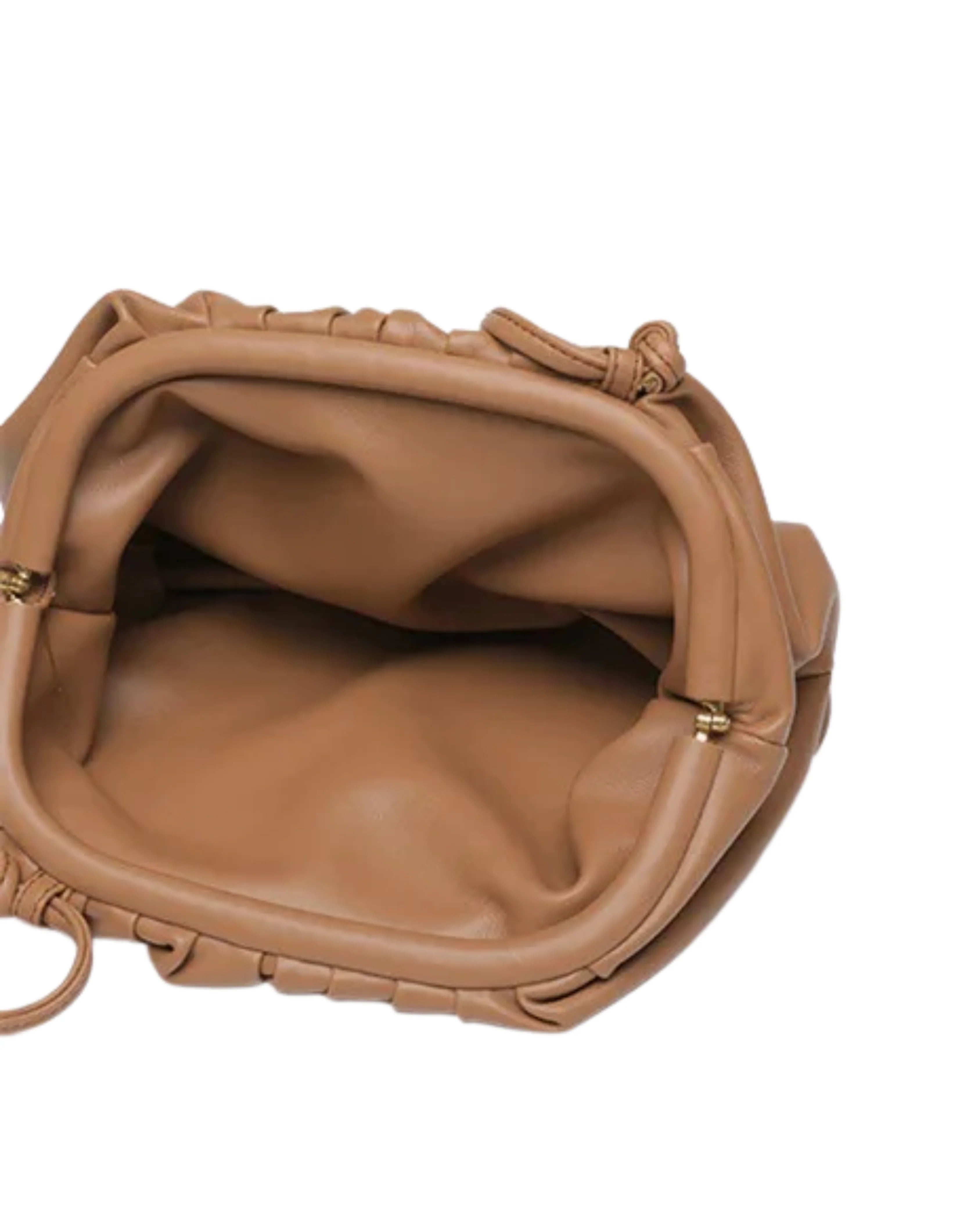 Bolsa Pouch de Couro Ischia
