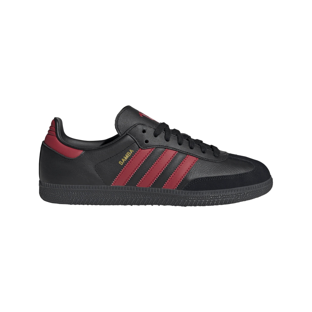 adidas Samba Manchester United IN Mens Soccer Shoes Black Red