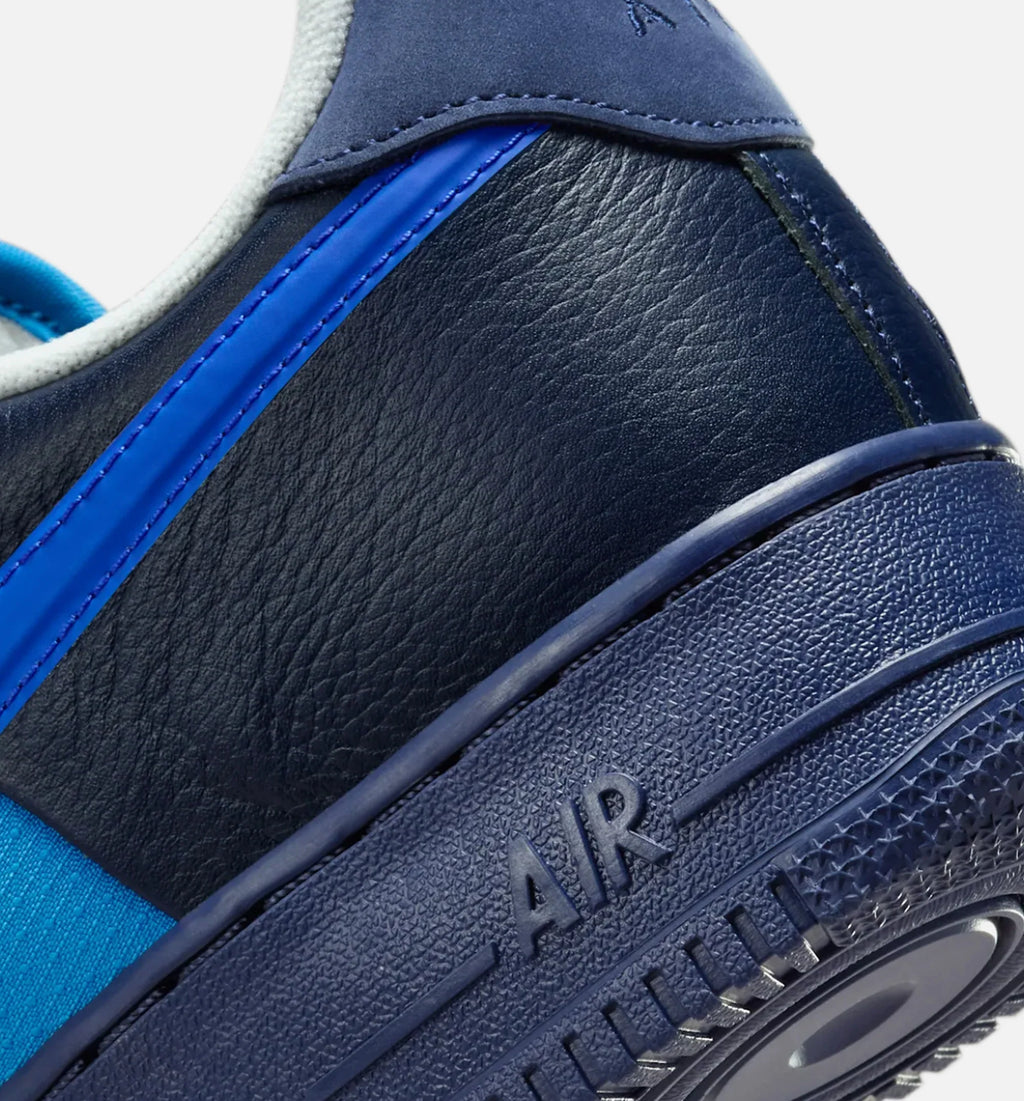 Air Force 1 Low x Stash Soft Grey and Harbor Blue Mens Lifestyle Shoe Soft Grey Harbor Blue Varsity Royal