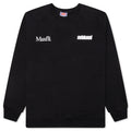 Metalwood x Maxfli Aussie Blade Crewneck Sweatshirt Black